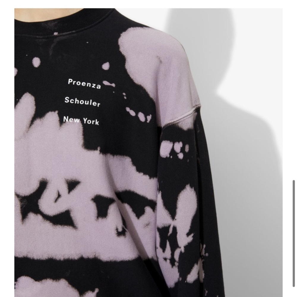 Proenza schouler tie dye sweatshirt
